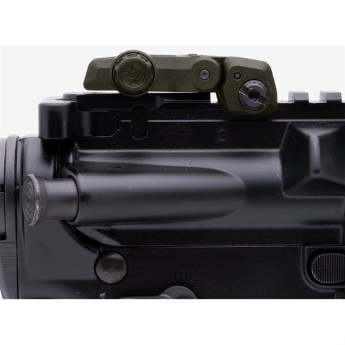MBUS 3 bakre sikte er lett, slitesterk og kompakt, med ambidextrous knapp for rask utløsing og standard AR-høyde, perfekt for M1913 picatinny rail.