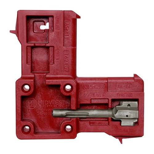 AK LOWER RECEIVER BLOCK fra MIDWEST INDUSTRIES gir en solid plattform for ditt AK-prosjekt, med enkel montering og høy kvalitet for pålitelig ytelse.