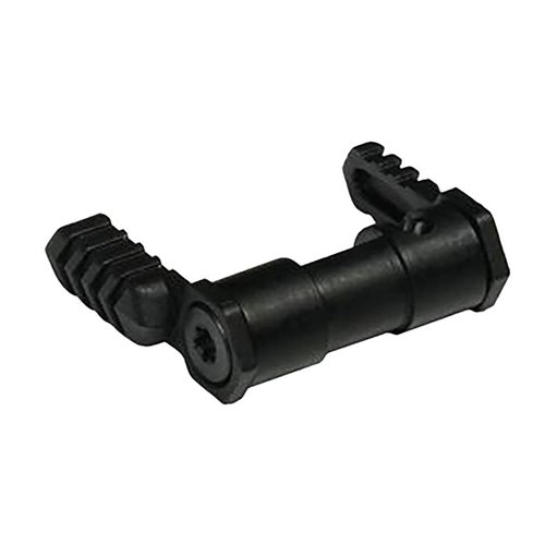 CMMG® ZEROED™ Ambi-Safety Selector har solid konstruksjon, stilige serrasjoner og justerbar vinkel for både 60° og 90° for optimal sikkerhetsoperasjon.