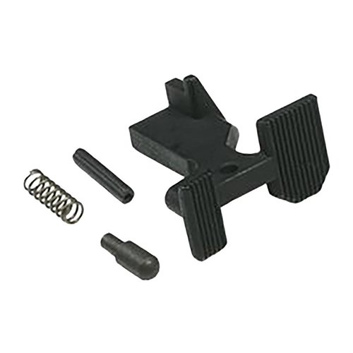 CMMG® ZEROED™ AR-15 Bolt Catch Kit tilbyr doble, forstørrede paddler med taktil overflate for bedre grep, robust stål og enkel montering for optimal ytelse.