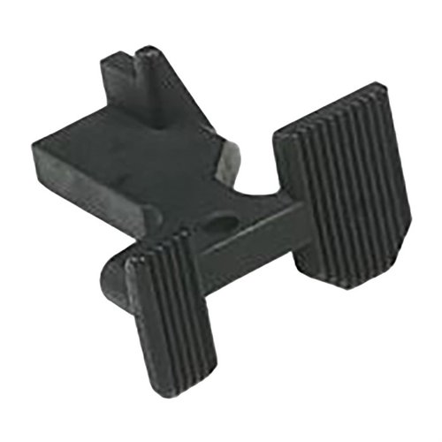 CMMG® ZEROED™ AR15 Bolt Catch har doble, forstørrede paddler for enkel betjening, robust stål konstruksjon og utmerket ergonomi for trygg bruk.