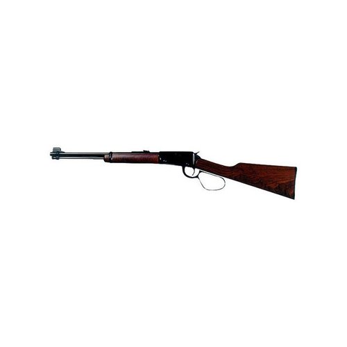 Henry Lever Carbine .22 tilbyr en stor loop lever som er perfekt for større hender eller bruk med hansker, med en kompakt lengde på 34" og 16 1/8" løp.