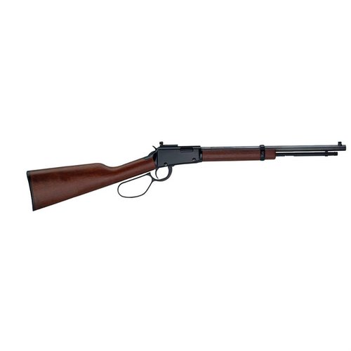 Henry's Small Game Carbine har justerbar aperture, amerikansk valnøttskjefte, og en stor løkke som gjør den ideell for jakt i alle årstider.