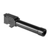 Silencerco's threaded barrels for Glock® er laget av 416R rustfritt stål, tilgjengelig i svart nitride eller naturlig rustfritt, og passer til Gen 3 og Gen 4 Glocks®.