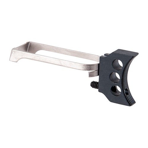 Fusion 1911 3-HOLE Trigger tilbyr en justerbar, lettvekts aluminiumskonstruksjon med serratert front, perfekt for både kamp- og matchbruk.