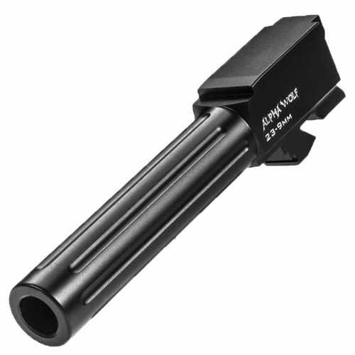 Alpha Wolf konverteringsløp gir presisjon og pålitelighet, enkelt å installere, og konverterer .40 S&W og .357 Sig til 9mm med høy kvalitet.