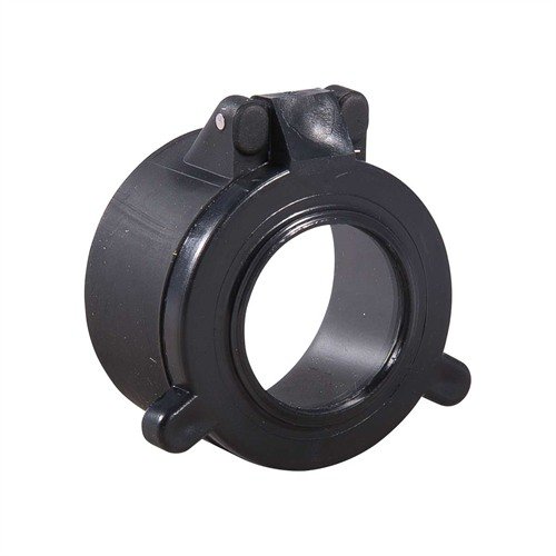 BLIZZARD SCOPE LENS COVERS gir rask tilgang til siktet med fjærbelastede lokk som åpnes med et trykk, og beskytter linsen mot vær og slitasje.