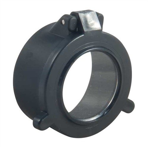 BLIZZARD SCOPE LENS COVERS gir rask tilgang til sikte med fjærbelastede lokk som åpnes med ett trykk. Slag- og værbestandige linser holder sikte klart.