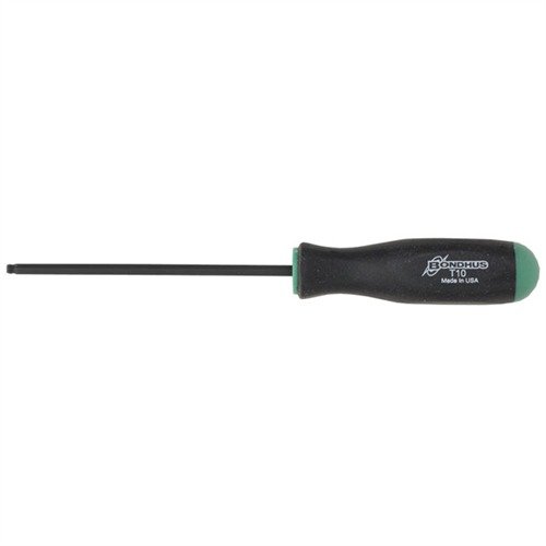 Bondhus Fixed Blade Torx Drivers gir overlegen kontroll og grep, ideelle for justering av scope ring og base skruer med robust stål og ergonomisk design.