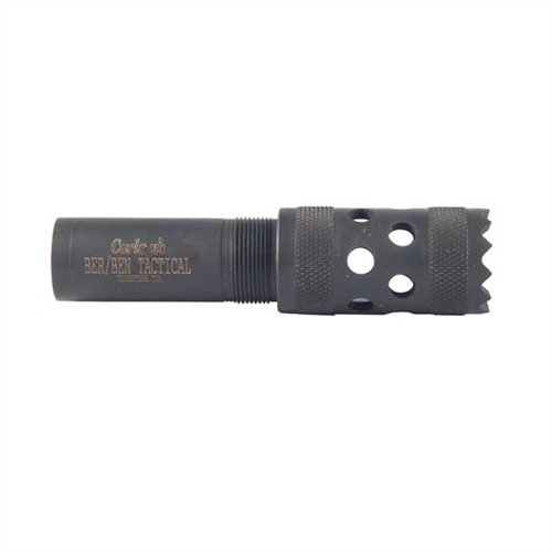 Carlsons Tactical Breecher 12 Gauge Choke gir bredere skuddmønster, med serrat spiss for effektiv døråpning og redusert rekyl ved bruk.