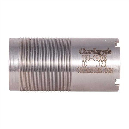 Carlsons 12GA Tru-Choke Choke Tubes i rustfritt stål gir presisjon og holdbarhet for en rekke hagler, inkludert Win-Choke, Remington og Beretta.