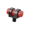 HIGH VISIBILITY FRONT SIGHT SHOTGUN BEADS fra CARLSONS gir enkel sikte i alle lysforhold med hvit eller fluorescerende rød farge for optimal synlighet.