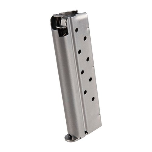 Genuine Colt 1911 9RD 9MM magasiner med pålitelig passform, slitesterke stålkomponenter og kraftige fjærer, perfekt for selvforsvar og tjeneste.