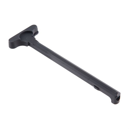 Strippet AR-15/M16 Charging Handle fra COLT, Mil-Spec med en matt svart anodisert finish. Perfekt for oppgradering av ditt våpen.