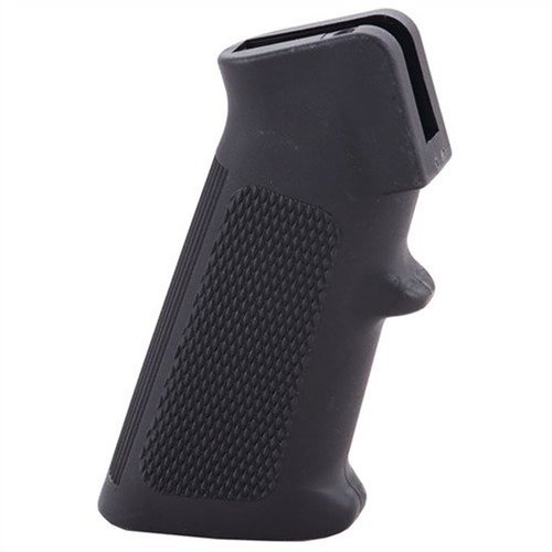 PISTOL GRIP POLYMER BLACK fra COLT gir utmerket grep og komfort for AR-15/M4, noe som forbedrer kontroll og presisjon under skyting.