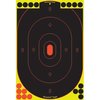 SHOOT-N-C® TARGET gjør treffene dine synlige med en lysende halo ved treff, og har praktisk selvklebende bakside for enkel bruk. Perfekt for skyting!