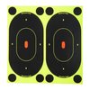 SHOOT-N-C® TARGET gir deg synlige treff uten kikkert, med selvklebende bakside og fluorescerende farger som fremhever skuddene dine enkelt.