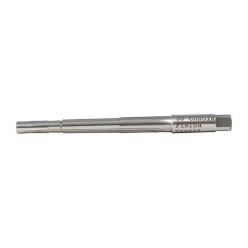 Clymer 30 M1 Carbine finishing reamer tilbyr presisjon og kvalitet i M-7 høyhastighetsstål, ideell for profesjonelle gunsmiths med lang levetid.