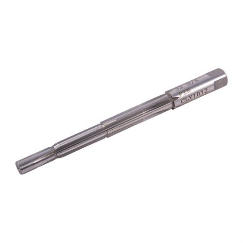 Clymer PISTOL CHAMBERING REAMERS gir presise kammer for rimmed, rimless og rimfire håndvåpenpatroner, laget av høykvalitets M-7 High-Speed Steel.