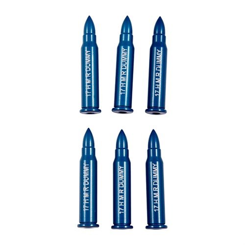 RIMFIRE DUMMY ROUNDS fra A-ZOOM gir en sikker måte å teste våpens funksjon på, med nøyaktige spesifikasjoner og eliminerer risikoen for utilsiktet avfyring.
