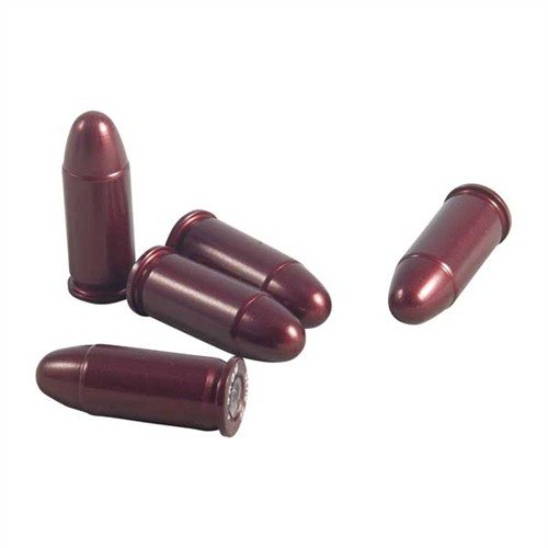 A-ZOOM AMMO SNAP CAP DUMMY ROUNDS gir deg muligheten til å øve på lasting, tømming og tørrskyting med slitesterke, maskinbearbeidede dummy-runder.