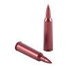 AMMO SNAP CAP DUMMY ROUNDS fra A-ZOOM gir mulighet for å øve på lasting, avlasting og tørrtrening, med holdbare aluminiumsrunder som forbedrer skyteferdigheter.
