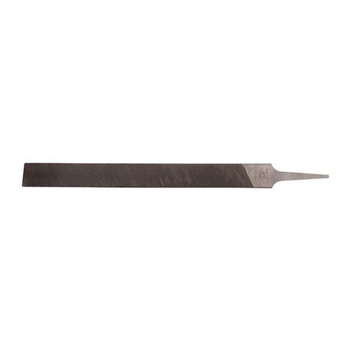 AMERICAN PATTERN HAND FILES, BASTARD CUT, 10" er en allsidig fil perfekt for dressing, forming og metallfjerning, med doble kutt og sikker kant.