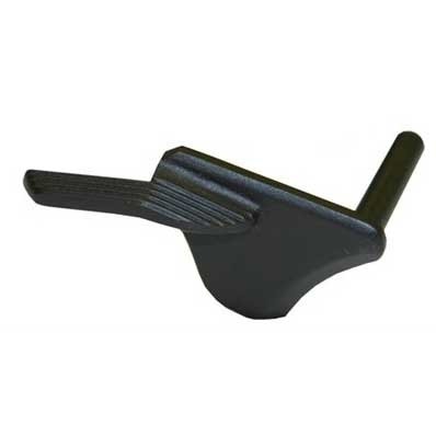 1911 HIGH GRIP THUMB SAFETY gir en komfortabel høy tommelgrep, designet for taktiske applikasjoner uten å hekte seg i hylster eller klær. Enkel montering.