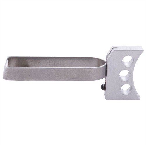 1911 LONG ALUMINUM TRIGGER sikrer korrekt fingerplassering for bedre presisjon, med en lett aluminiumsko og polert rustfritt stålbow for optimal kontroll.