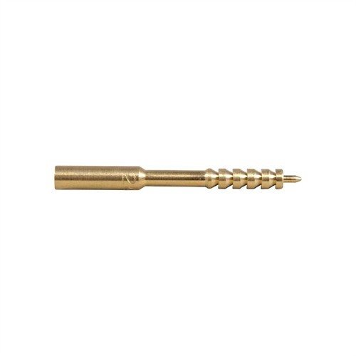 Dewey 22J jags i maskinert messing er designet for Dewey Coated Rifle Rods, og gir effektiv rengjøring med patch over enden eller pakket rundt.