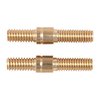 COATED ROD ADAPTERS 22A 8-32 til 8-36 lar deg enkelt tilpasse .22 CF stenger til 8-36 Dewey tilbehør, laget av maskinert messing for holdbarhet.