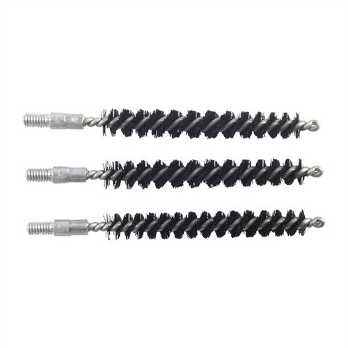 COPPER ELIMINATOR BORE BRUSHES har aluminiumskomponenter som eliminerer falske indikasjoner på kobberfouling, med nylonbust som er skånsom mot løpet.