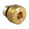 Dewey C-45 Muzzle Guide i maskinert messing beskytter riflingen og rengjøringsstengene, holder stangen sentrert uten å skade belegget. Passer til .45 og 45/70.