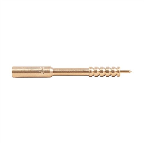 Dewey 27J jags i maskinert messing er spesialdesignet for Dewey Coated Rifle Rods, og gir optimal rengjøring med patch over-end eller innpakket.