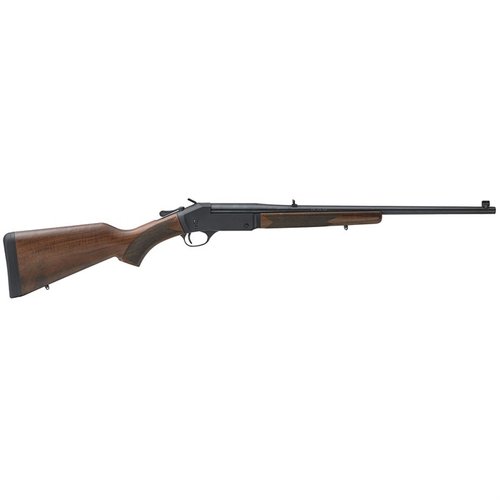 Henry Singleshot Rifle 243 Win er en pålitelig og presis rifle, perfekt for jakt og skyting, med enkel betjening og solid konstruksjon.