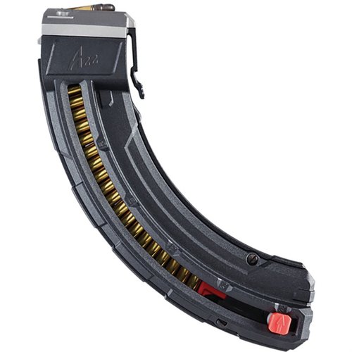 Savage A-Series 25Rd Magazine A22lr Blk gir pålitelig ytelse og høy kapasitet for din A-Series rifle, perfekt for både trening og jakt.