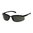 PYRAMEX SAFETY PRODUCTS WAVERTON FOREST GRAY LENS W/BLACK FRAME