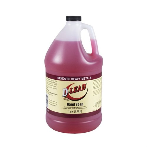 D-Lead Hand Soap er en effektiv såpe designet for å fjerne bly og andre forurensninger fra hendene, perfekt for skyteentusiaster og verksteder.