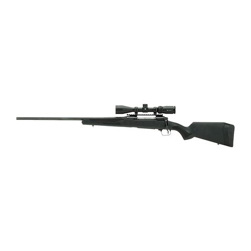 Savage 110 Apex Hunter XP LH med 18" løp og 4 skudds magasin gir presisjon og pålitelighet for jegeren, perfekt for enhver jaktsituasjon.