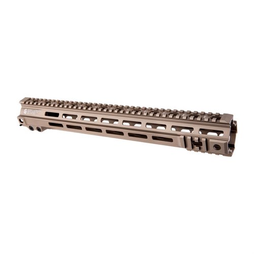 Mk 4 15" M-LOK Super Modular Rail, DDC gir en lettvekts og robust plattform for tilpasning, med utmerket håndtering og holdbarhet for ditt våpen.