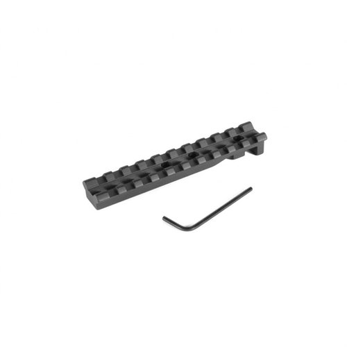 EGW Ruger Revolver Scope Bases gir deg en solid Picatinny-skinne uten boring, laget av lett 6061 T6 aluminium, med enkel justering av øyeavstand.