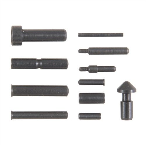 Komplett 11-delt 1911 PIN SET med alle nødvendige pinner for pålitelig installasjon og langvarig holdbarhet, perfekt for restaurering eller tilpassede pistoler.