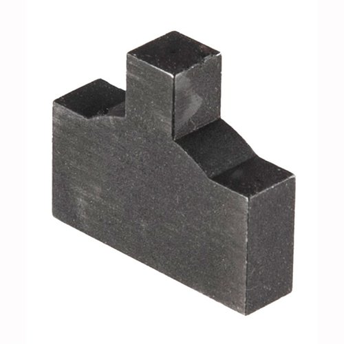 .250" høy, bred tenon front sikte som kan formes etter behov, laget av 1018 stål for enkel tilpasning og bluing. Anbefalt installasjon av gunsmith.