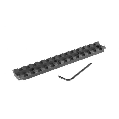 Legg til allsidigheten til en en-delt Picatinny scope rail på din hagle uten bor eller tapping. Lettvektig, presisjonsbearbeidet og enkel å montere.