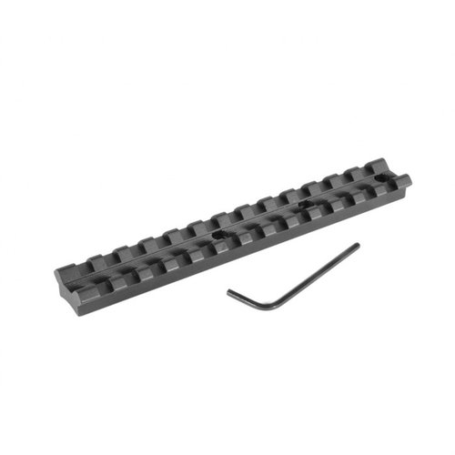 EGW Remington 870 Scope Bases gir deg en solid Picatinny-skinne uten boring, lett aluminium og fleksibilitet for rask justering av kikkertsikte.