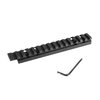 EGW Browning X-Bolt Short Action HD Scope Bases gir fleksibilitet med en Picatinny-skinne, laget av 7075 T6 aluminium, for forbedret nøyaktighet uten boring.