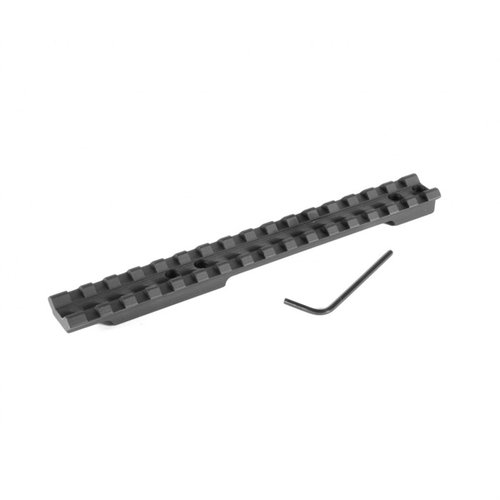 EGW SIG SHR 970 Scope Bases gir deg en solid Picatinny-skinne uten boring, laget av lett 6061 T6 aluminium for enkel justering av øyeavstand og fleksibilitet.