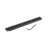 EGW Tikka 695 Scope Bases gir deg en solid Picatinny-skinne uten boring, laget av lett og robust 6061 T6 aluminium, perfekt for fleksible kikkertsiktevalg.