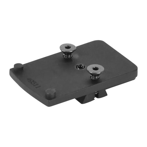EGW NOVAK-STYLE TRIJICON RMR SIGHT MOUNT i 7075 aluminium, matte svart hardcoat, enkel montering uten modifikasjoner, passer Trijicon RMR og Holosun HS507C.