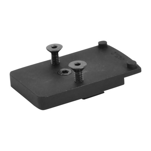 BOMAR TRIJICON RMR SIGHT MOUNT fra EGW er laget av 7075 aluminium med matte svart hardcoat, enkel installasjon uten modifikasjoner, passer til Trijicon RMR.